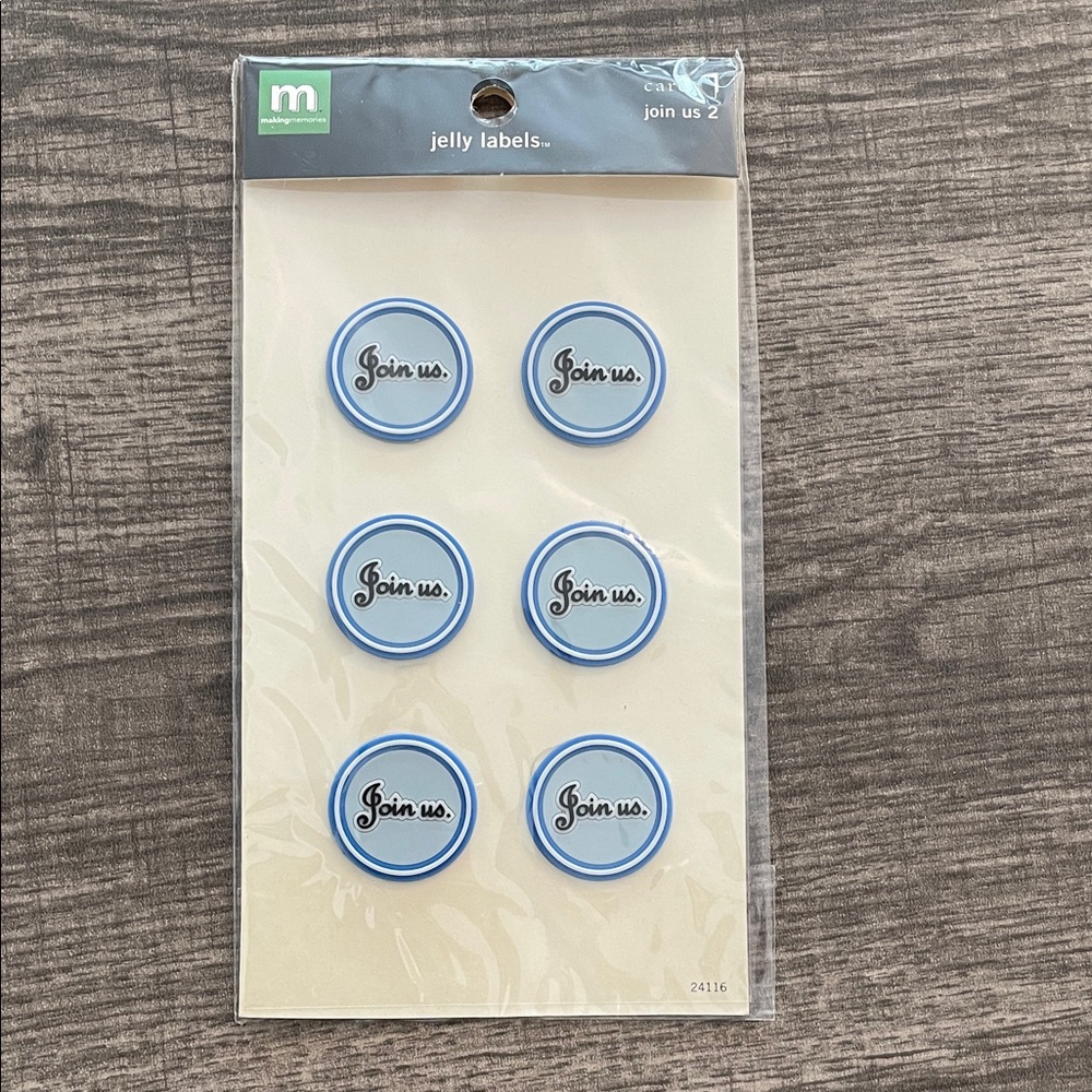 Blue and White Jelly Labels
